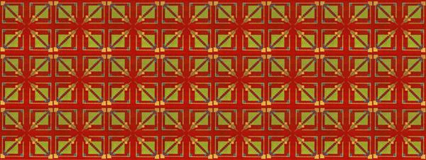 Lot #1481: FRANK LLOYD WRIGHT/TALIESIN ARCHITECTS - Vintage Frank Lloyd Wright/Taliesin Architects Designed Rug/Carpet from the Arizona Biltmore Hotel #14 - Original vintage textile