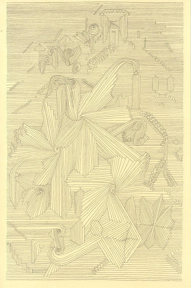 Lot #1577: PAUL KLEE - Botanical Garden, Palmate Plants ["Botanischer Garten, Abteilung der Strahlenblattpflanzen"] - Original lithograph