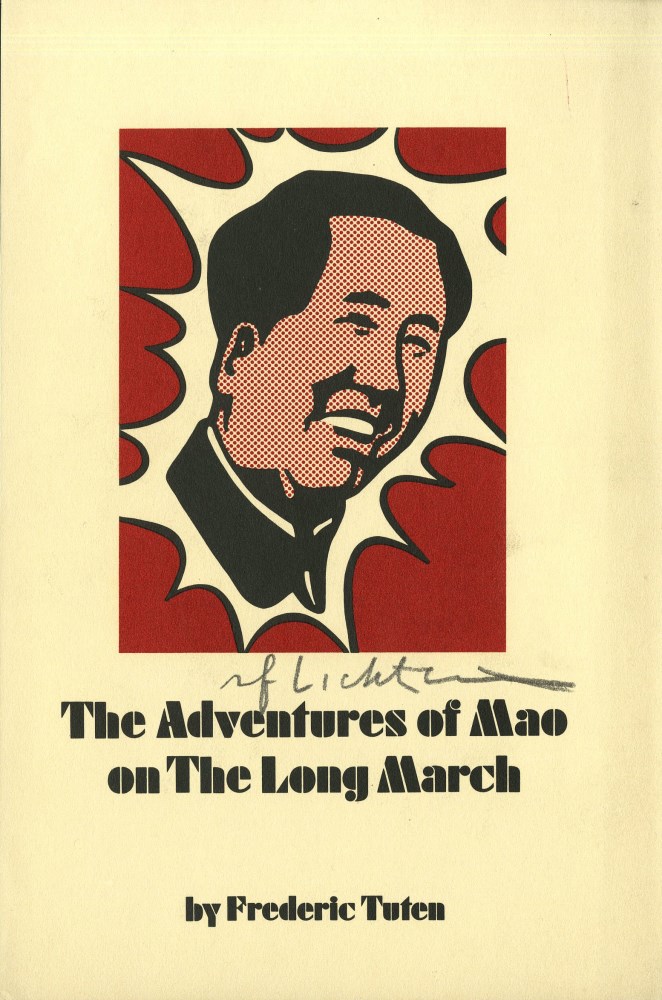 Lot #1850: ROY LICHTENSTEIN - Mao - Color offset lithograph