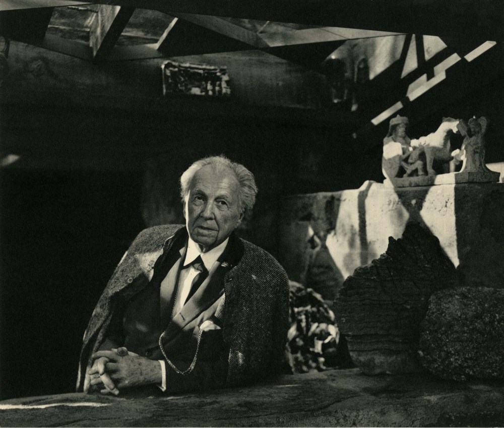 Lot #1719: YOUSUF KARSH - Frank Lloyd Wright - Original vintage photogravure