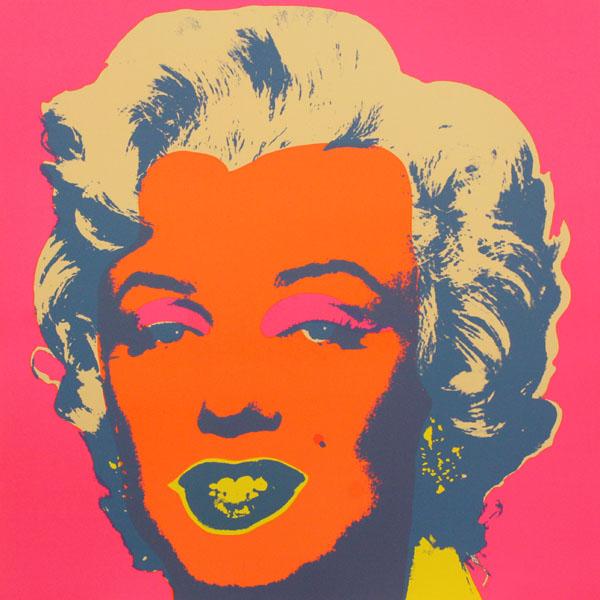 Lot #2410: ANDY WARHOL [d'après] - Marilyn #01 (II.22) - Original color silkscreen