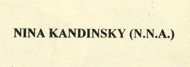 Lot #2419: WASSILY KANDINSKY - Montee et descente (Ascent and Descent) - Original color collotype