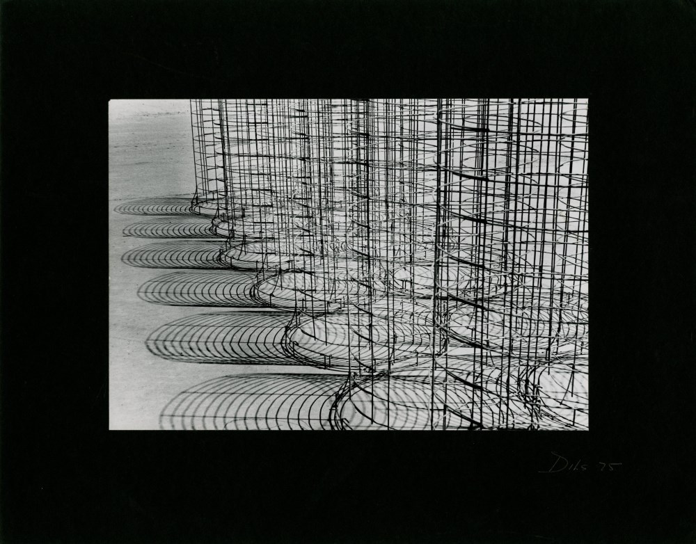 Lot #2962: HOWARD E. DILS, JR. - Spirals #1 - Vintage gelatin silver print