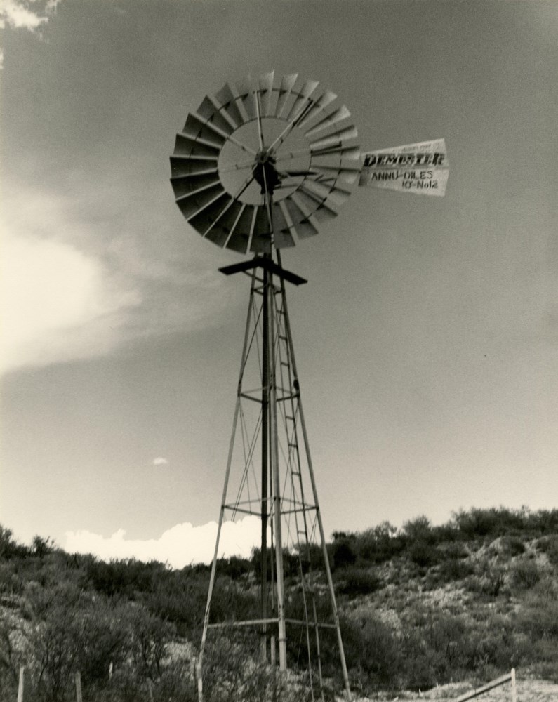 Lot #2240: HOWARD E. DILS, JR. - Windmill, Arizona - Vintage gelatin silver print