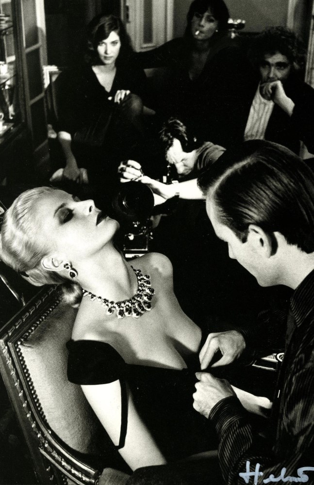 Lot #1000: HELMUT NEWTON - Givenchy & Bulgari, French Vogue - Original photolithograph