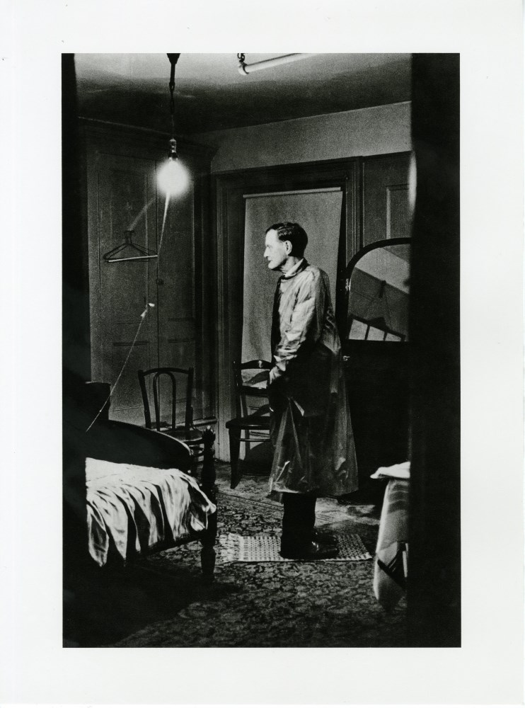 Lot #38: DIANE ARBUS - Backwards Man in His Hotel Room, New York - Original photogravure