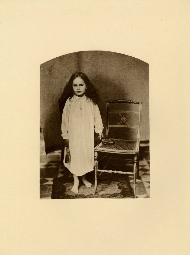 Lot #2323: LEWIS CARROLL - Irene Macdonald - "It Won't Come Smooth" - Original photogravure