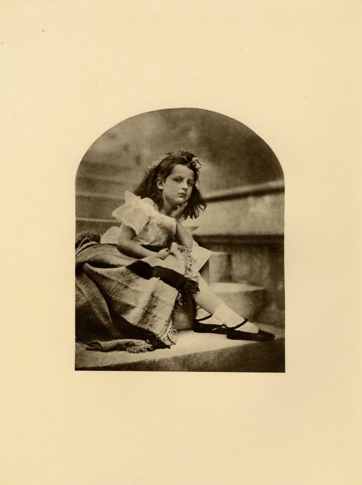 Lot #1692: LEWIS CARROLL - Alice Constance Westmacott, Daughter of the Sculptor Richard Westmacott - Original photogravure