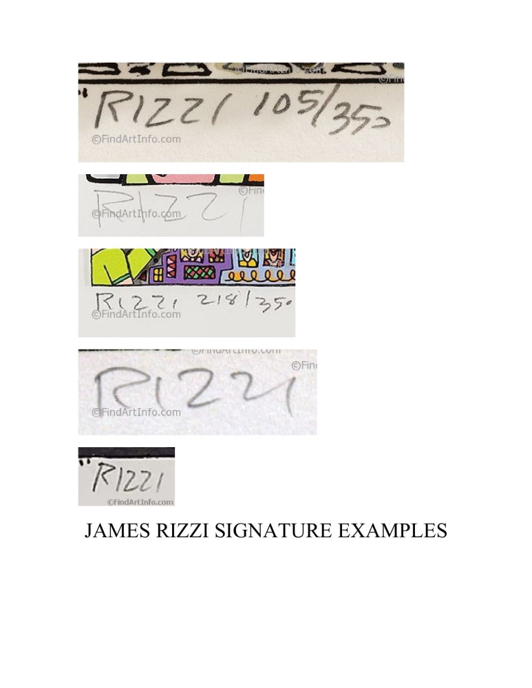 Lot #2655: JAMES RIZZI - Striving for That Perfect Ten - Color silkscreen and lithograph