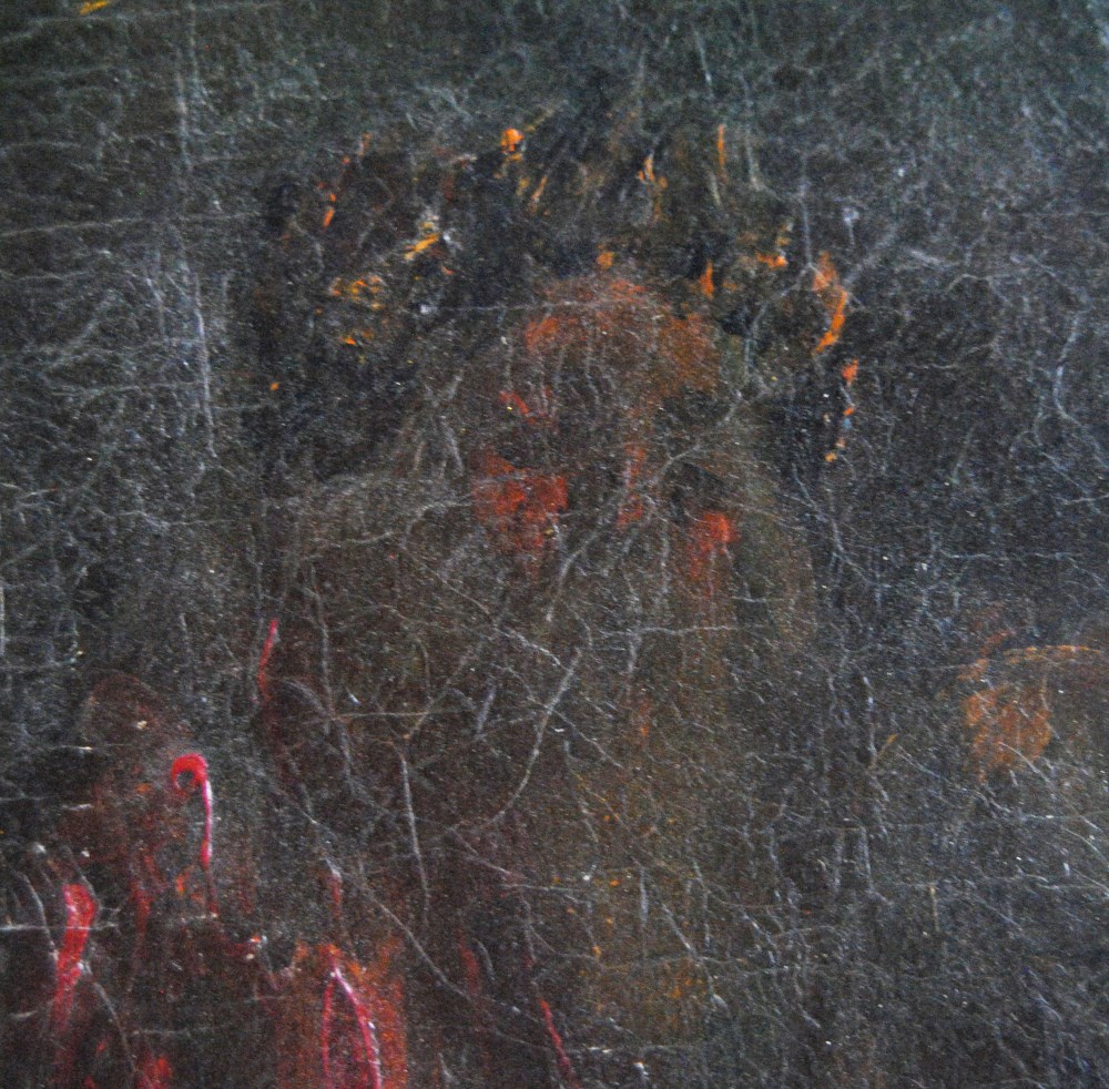 Lot #353: ALBERT PINKHAM RYDER - Merlin & Vivien - Oil on canvas
