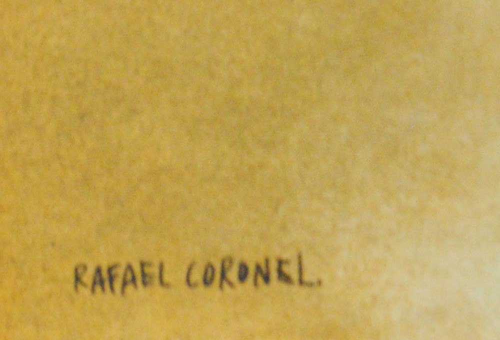 Lot #180: RAFAEL CORONEL - El Monero - Color offset lithograph