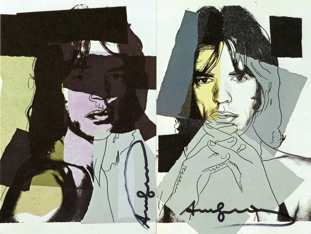 Lot #400: ANDY WARHOL - Mick Jagger Suite (first edition) - Color offset lithographs