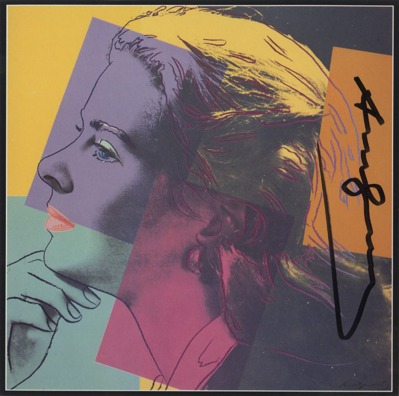 Lot #1045: ANDY WARHOL - Ingrid Bergman: Herself (03) - Color offset lithograph
