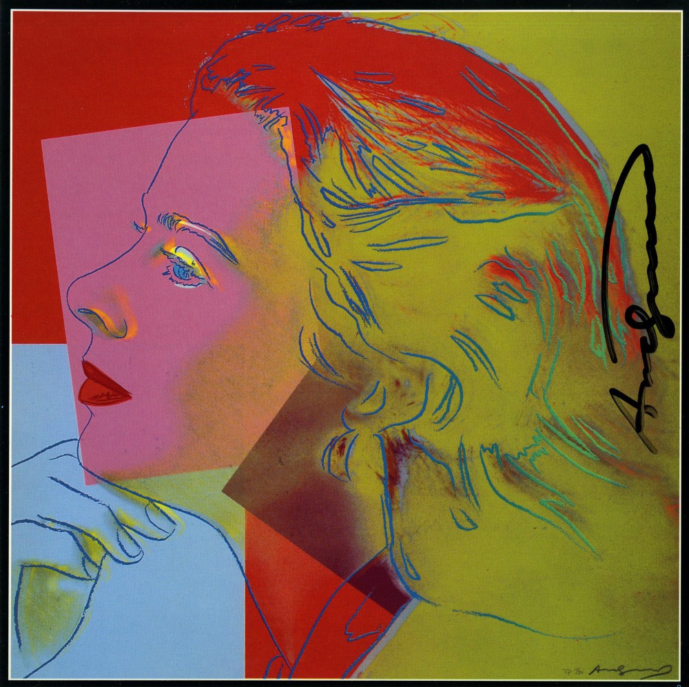 Lot #1775: ANDY WARHOL - Ingrid Bergman: Herself (06) - Color offset lithograph