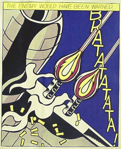 Lot #1540: ROY LICHTENSTEIN - As I Opened Fire [later edition] - Offset lithographs