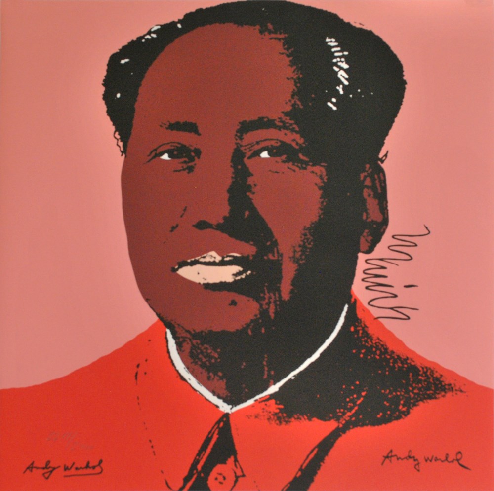 Lot #1855: ANDY WARHOL [d'après] - Mao #07 - Color lithograph