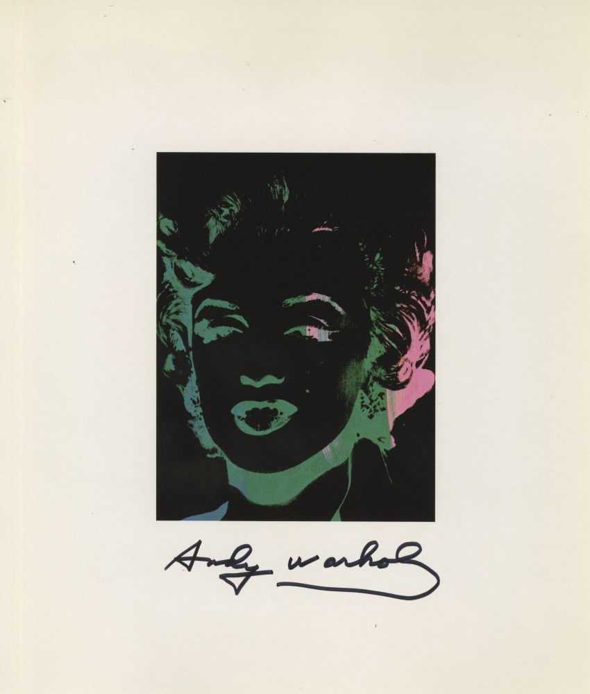Lot #1961: ANDY WARHOL - One Multicolored Marilyn #3 - Color offset lithograph