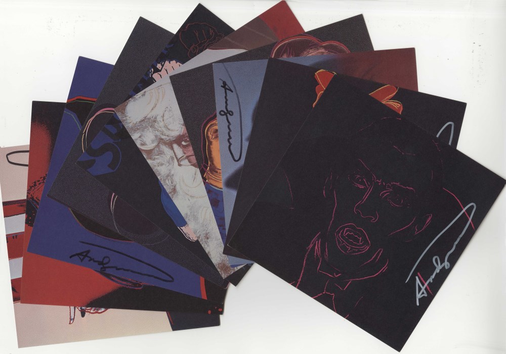 Lot #1174: ANDY WARHOL - Myths Suite - Color offset lithographs