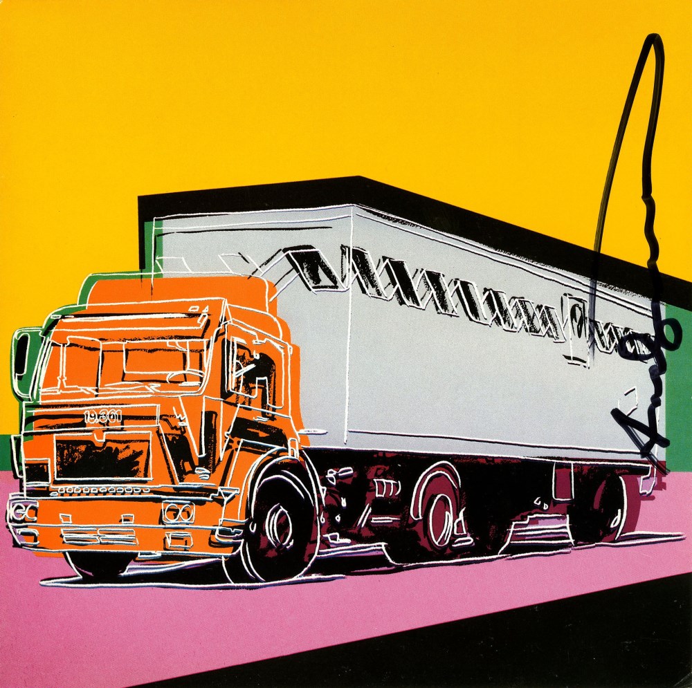 Lot #679: ANDY WARHOL - Trucks Suite - Color offset lithographs