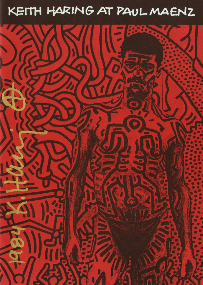 Lot #307: KEITH HARING - Keith Haring at Paul Maenz - Color offset lithograph