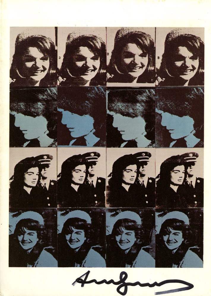 Lot #1503: ANDY WARHOL - 16 Jackies - Color offset lithograph