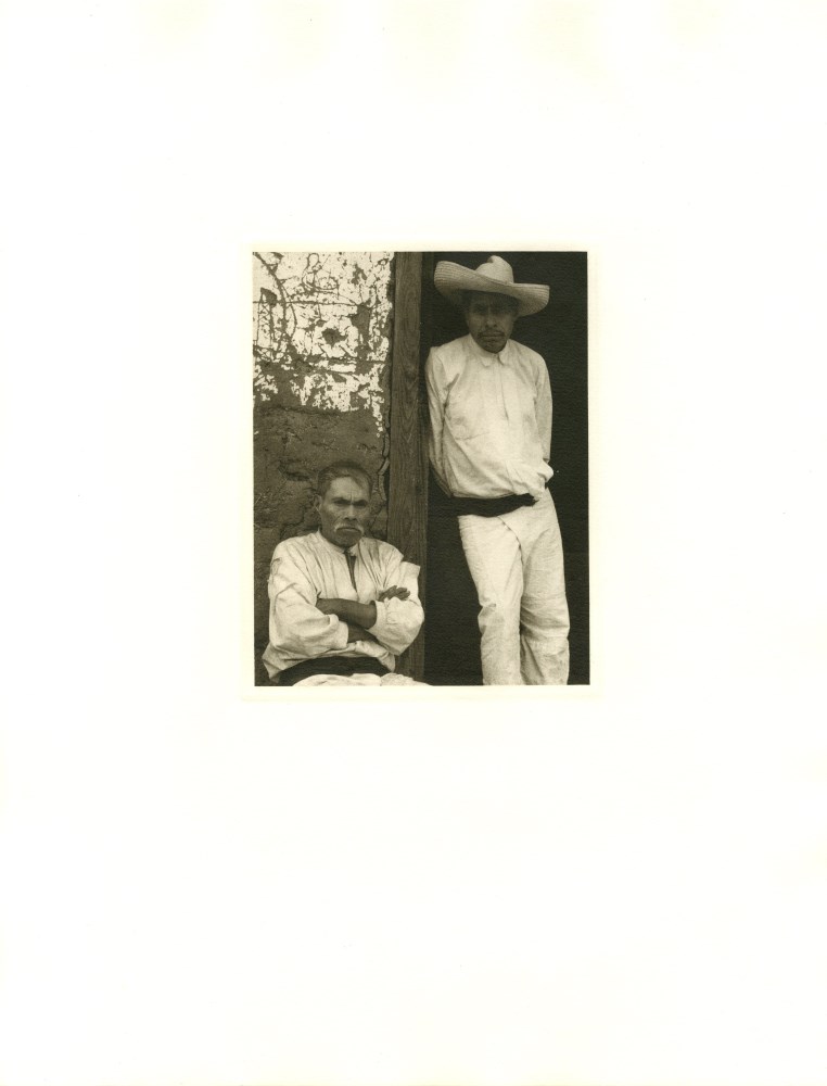 Lot #1876: PAUL STRAND - Men of Santa Anna, Michoacan - Original photogravure