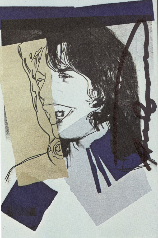 Lot #1149: ANDY WARHOL - Mick Jagger #06 (first edition) - Color offset lithograph