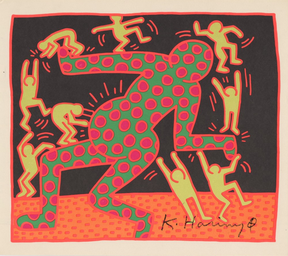 Lot #968: KEITH HARING - Fertility Suite - Original offset lithographs