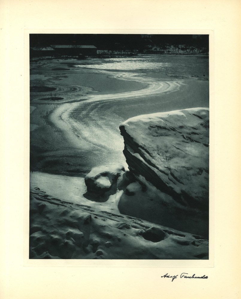 Lot #2498: ADOLF FASSBENDER - The Ice Serpent - Original vintage photogravure