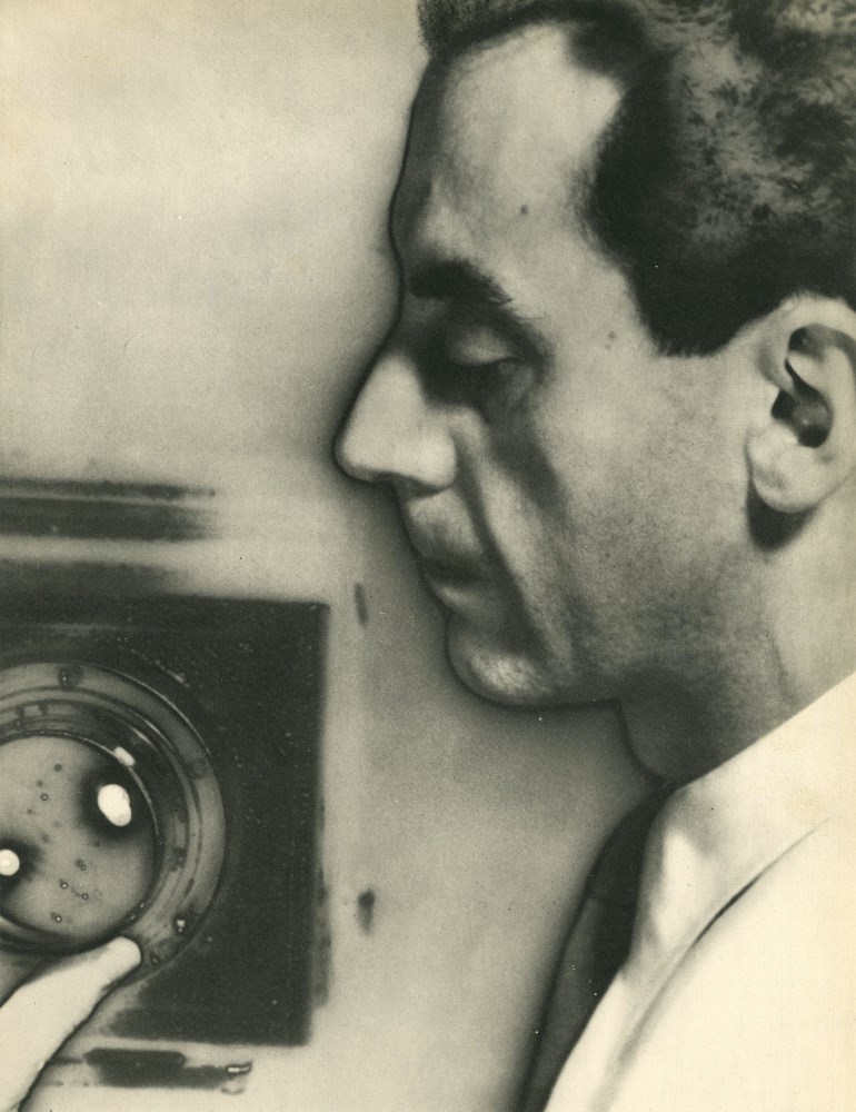 Lot #371: MAN RAY - Man Ray Self-Portrait - Original vintage photogravure